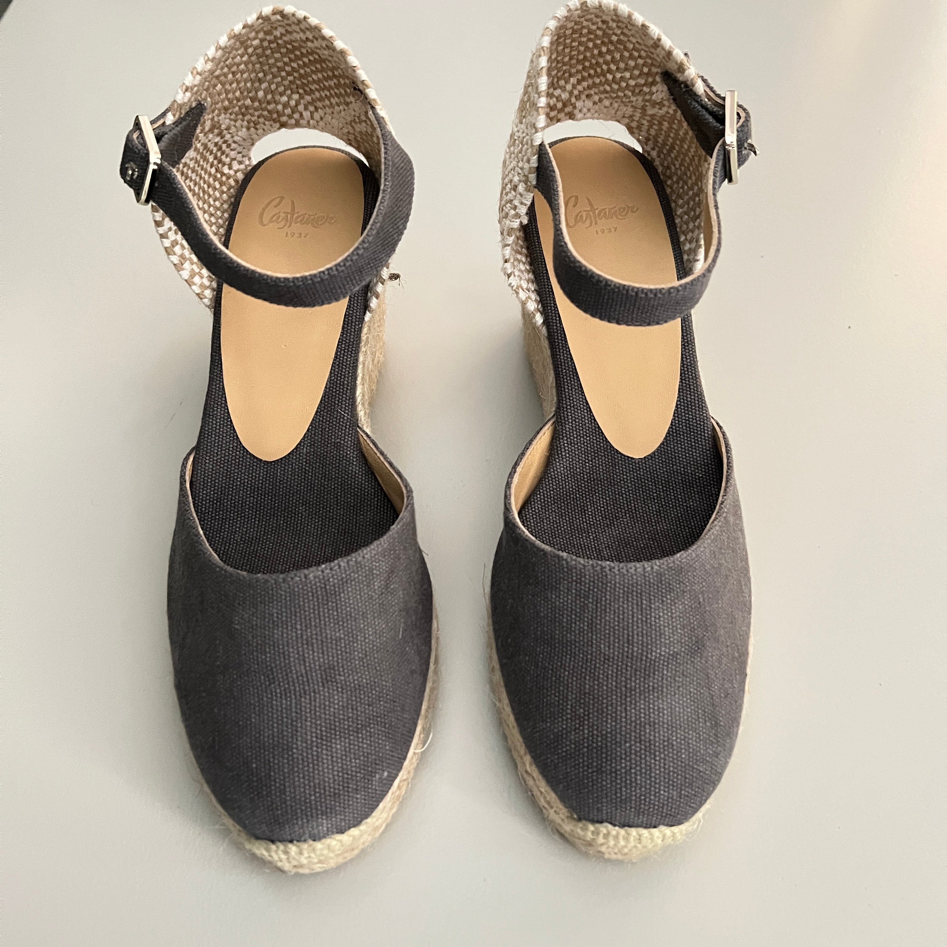 Castañer Carol Espadrilles Charcoal