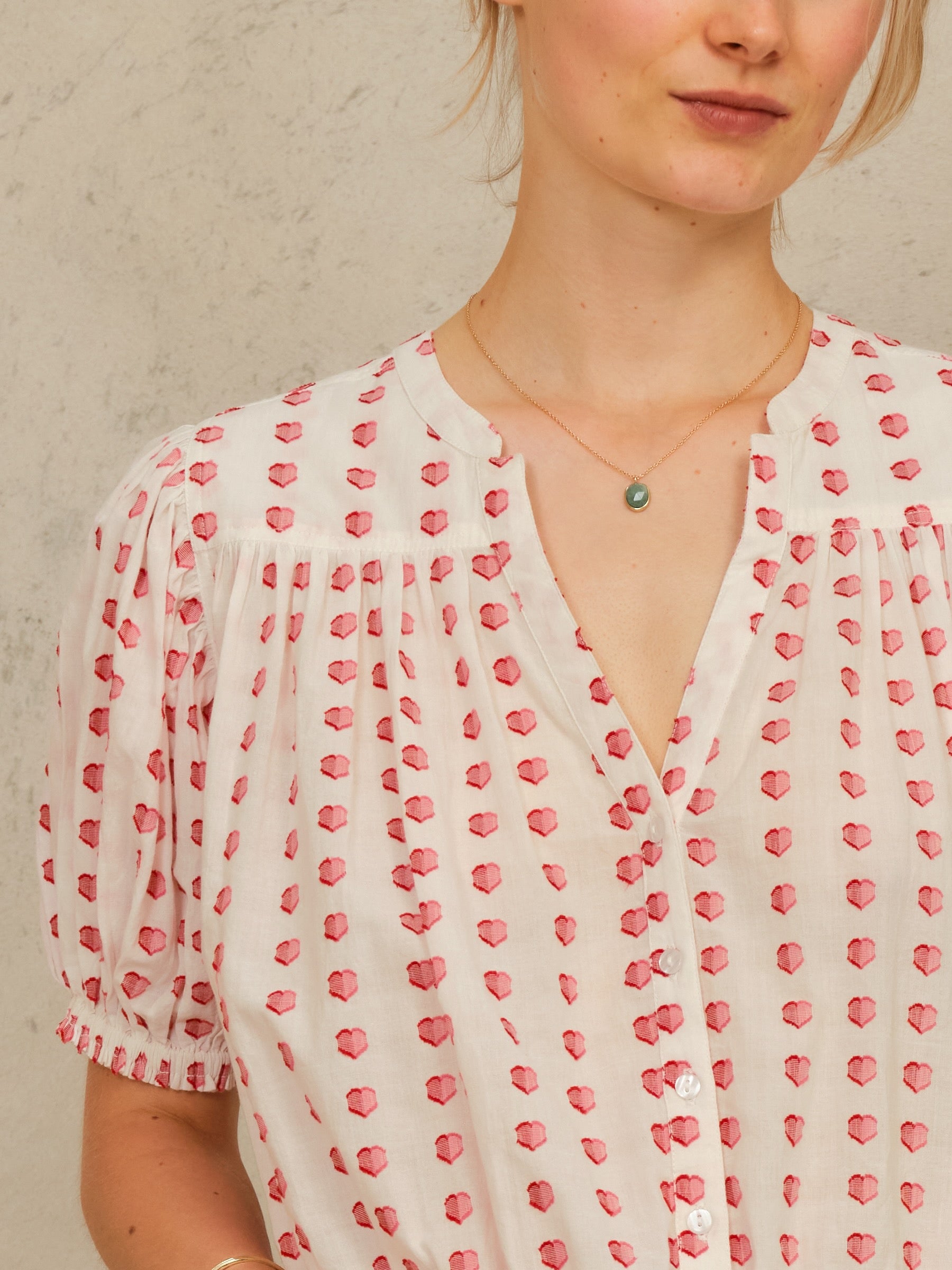 M.A.B.E. Karla Gathered Top