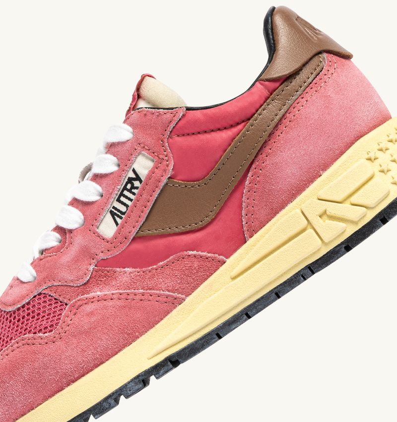 Autry Reelwind Ruskind Sneakers Strawberry Sugar/Coconut