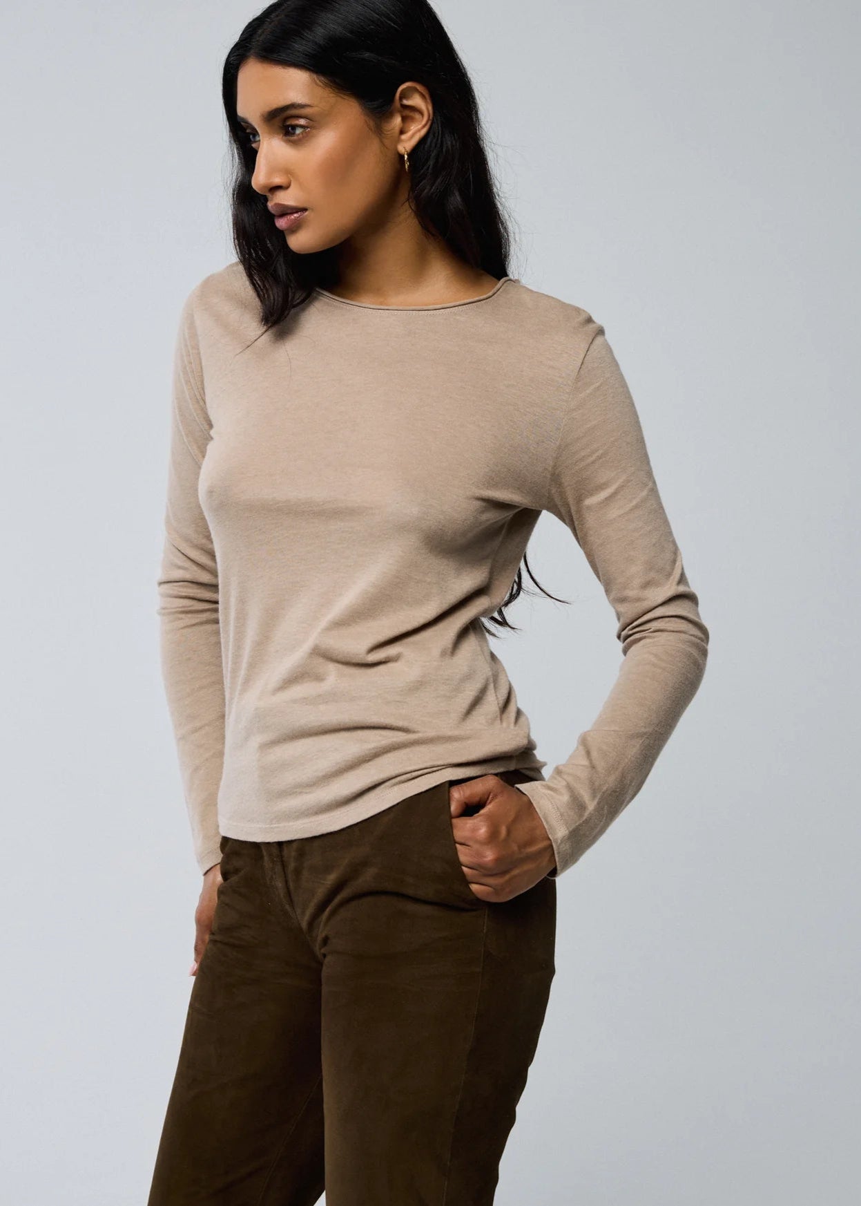 Majestic Filatures Bomuld/Cashmere T-shirt