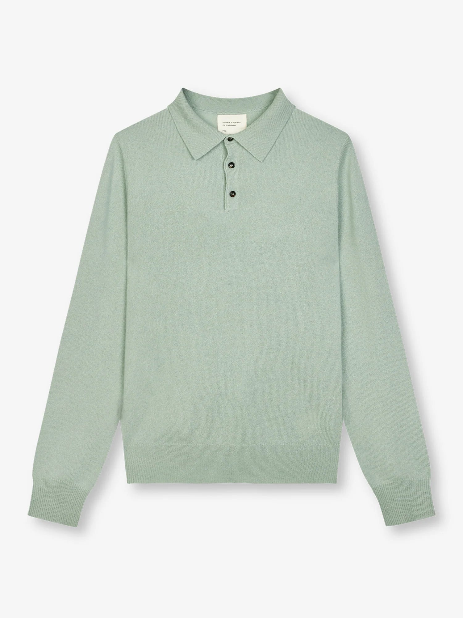 People's Republic of Cashmere Unisex Original Polo Sage Green