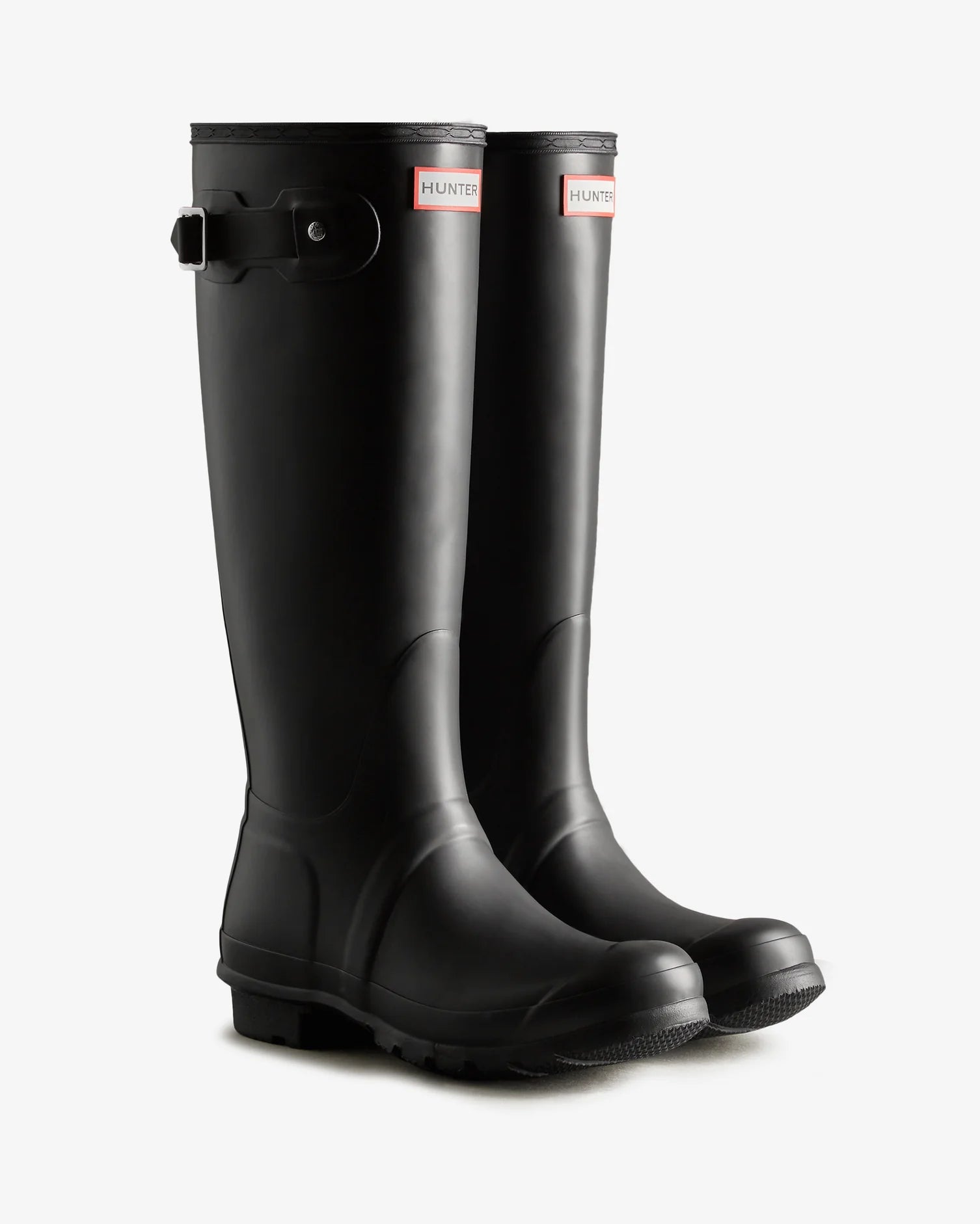 Hunter Tall Wellington Boots Black