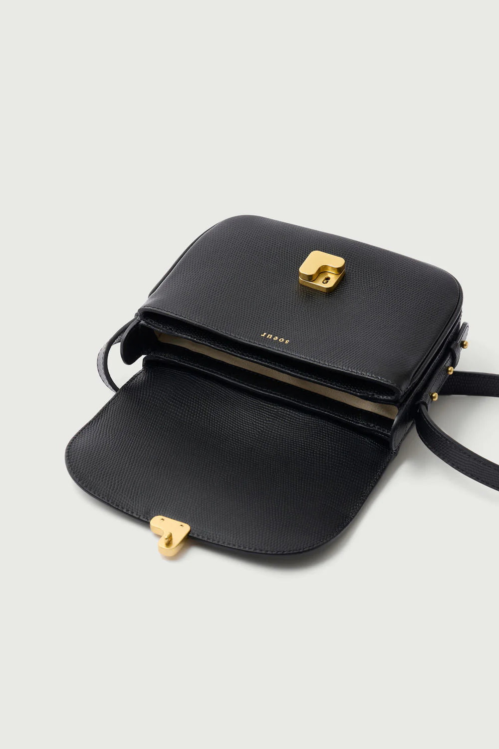 Soeur Bellissima Mini Lædertaske Black Caviar