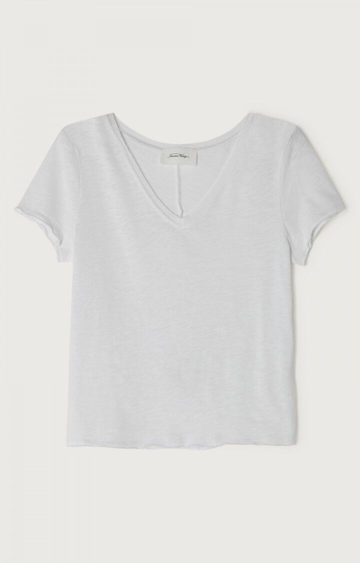 American Vintage Sonoma T-shirt V-hals Hvid