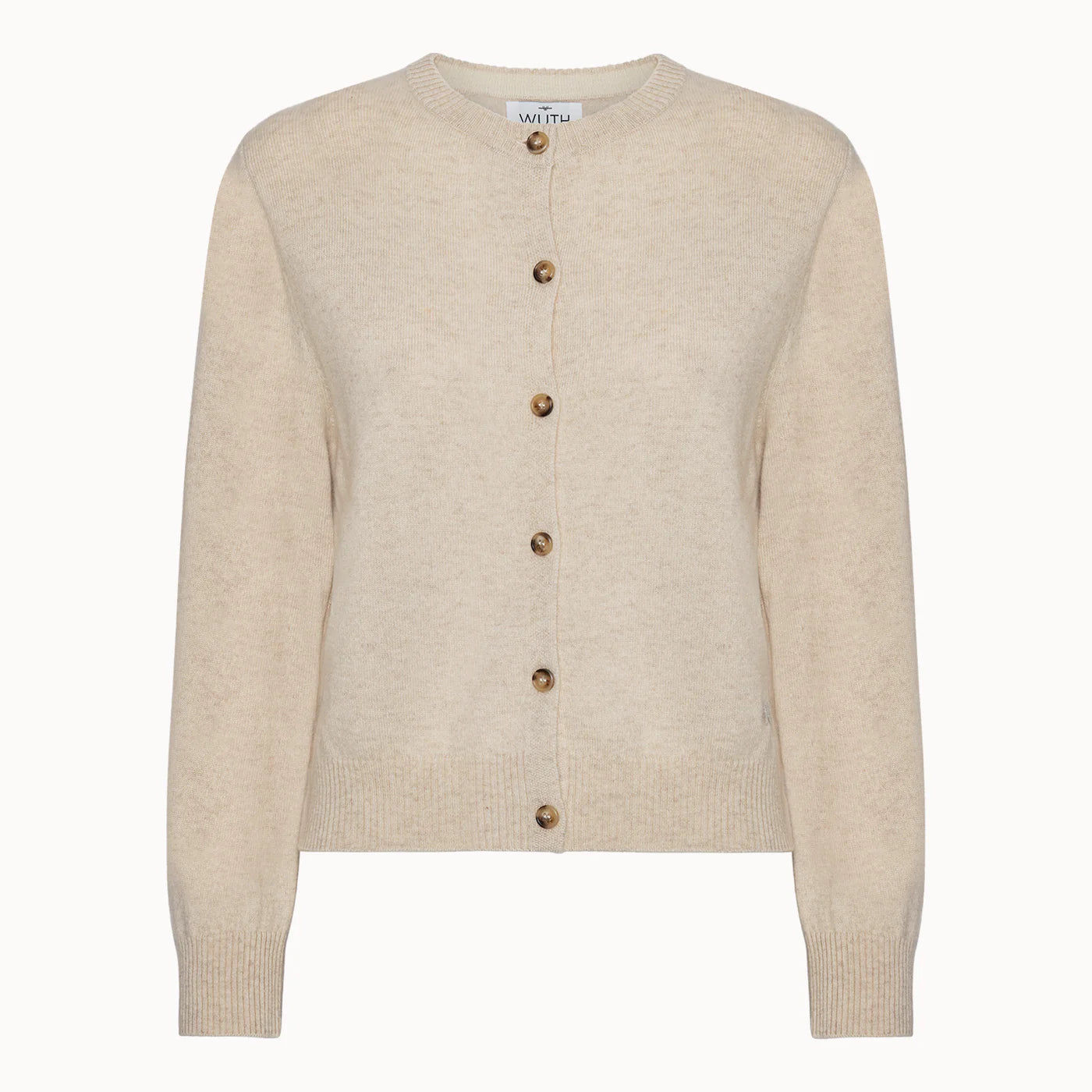 WUTH Sofia Cashmere Cardigan Vanilla