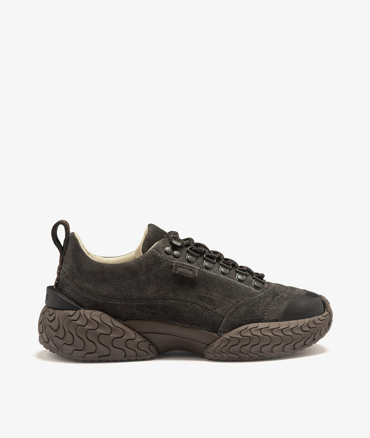 Ghôud Tyre Low/Wom Suede/Leather Asphalt/Cacao