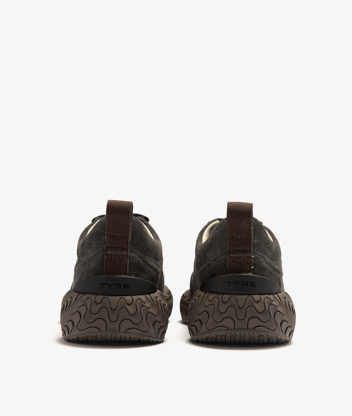 Ghôud Tyre Low/Wom Suede/Leather Asphalt/Cacao