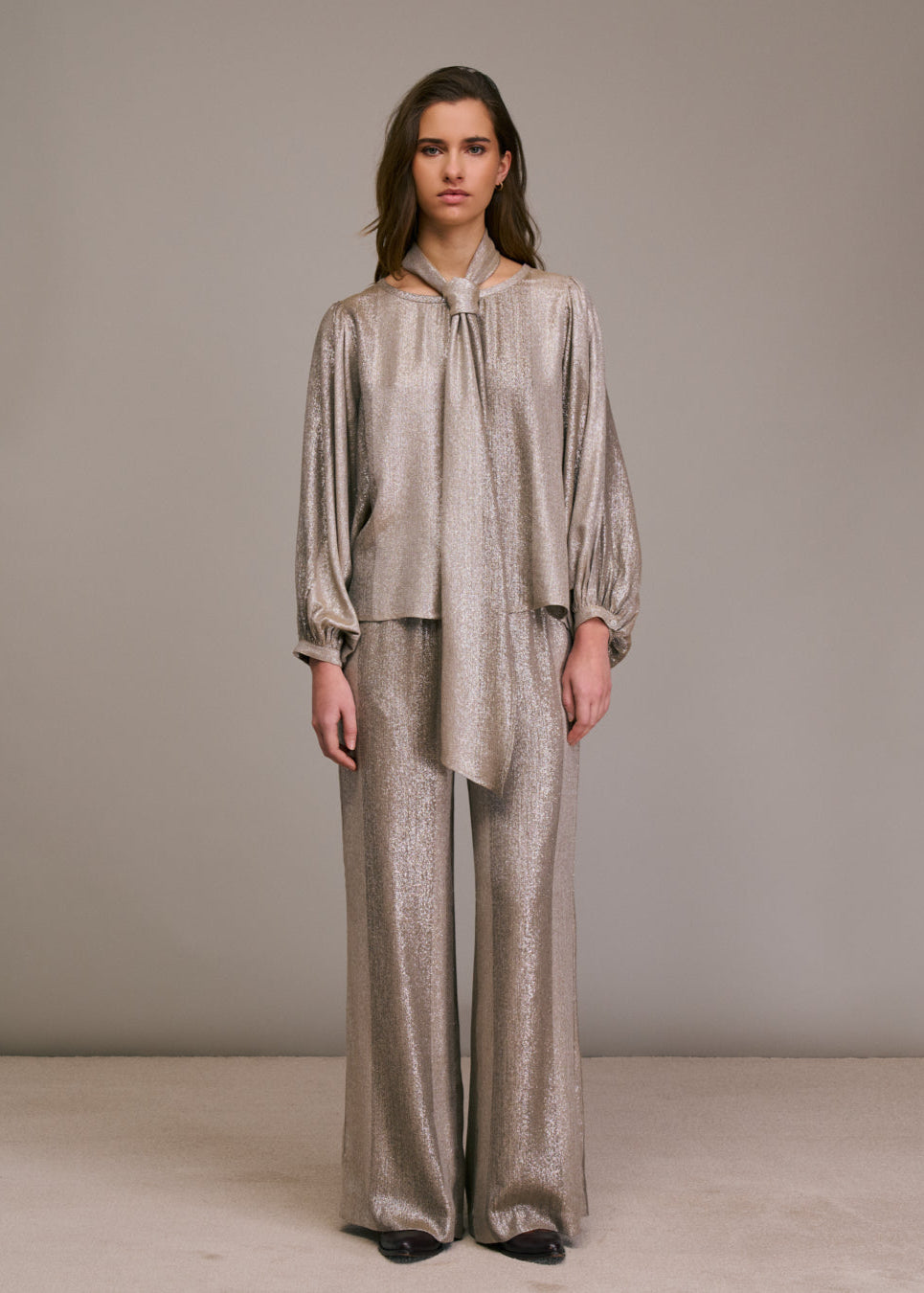Diega Tylea Top Argent Taupe