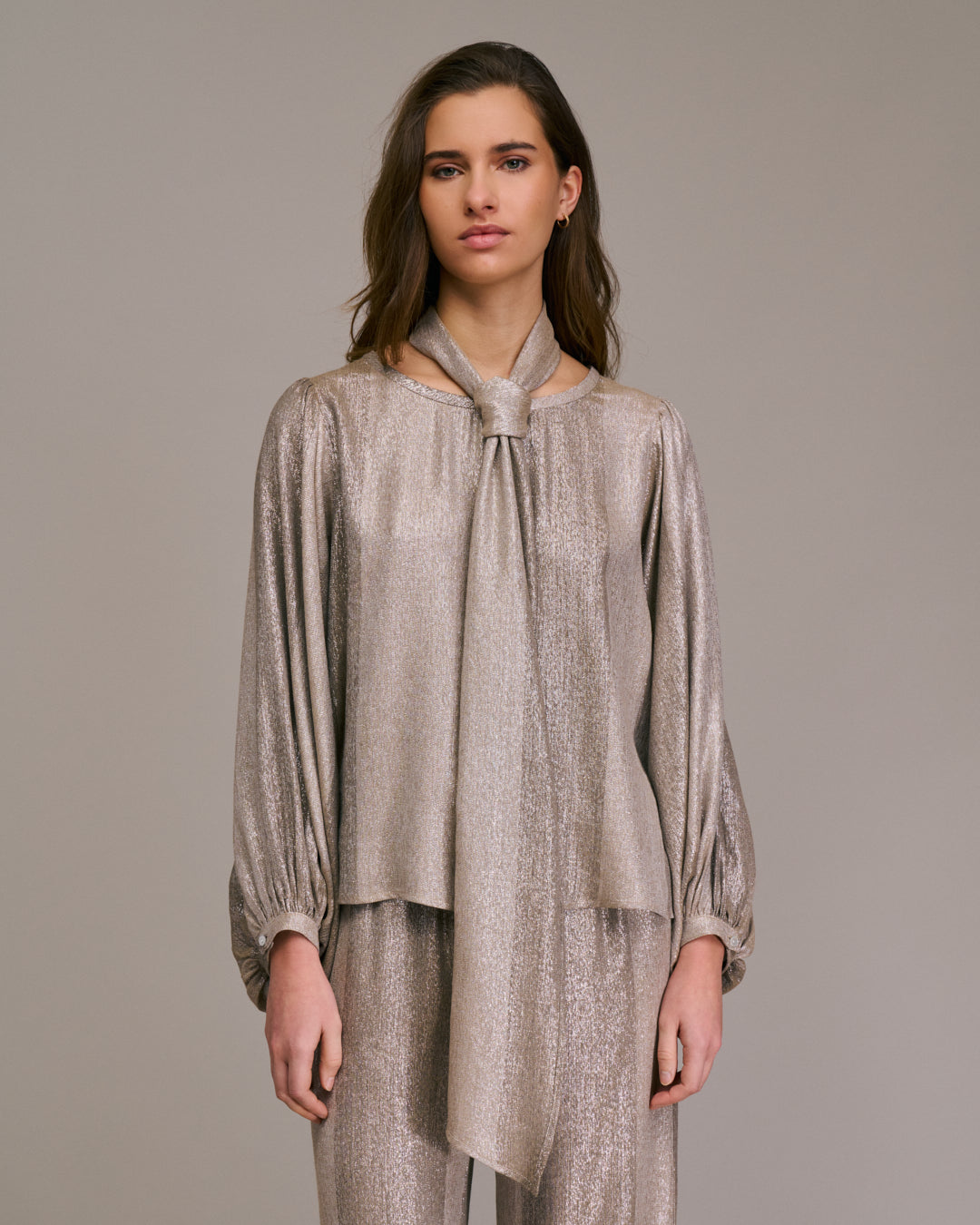 Diega Tylea Top Argent Taupe