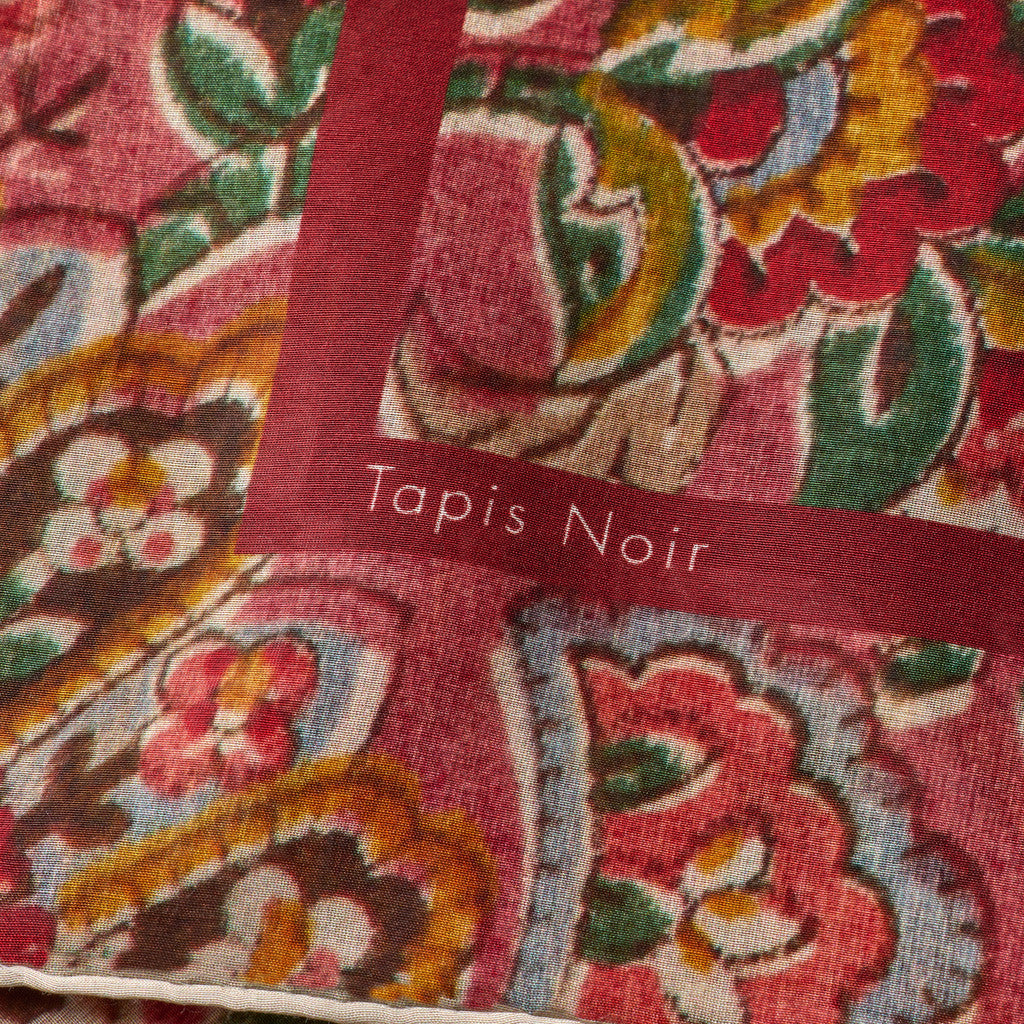 Tapis Noir Light Pink Paisley Silketørklæde