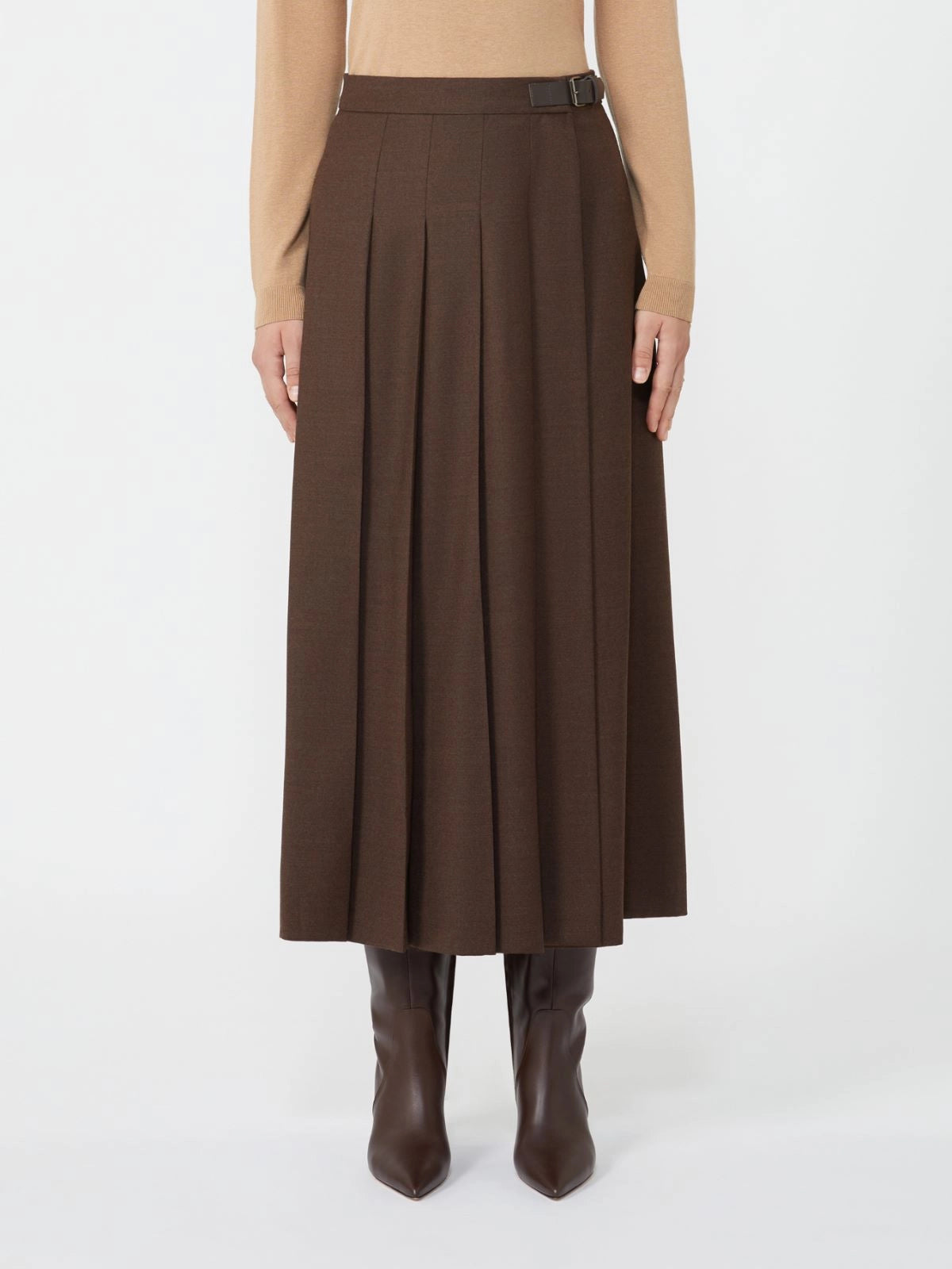 Max Mara Weekend Fastoso Uld Nederdel