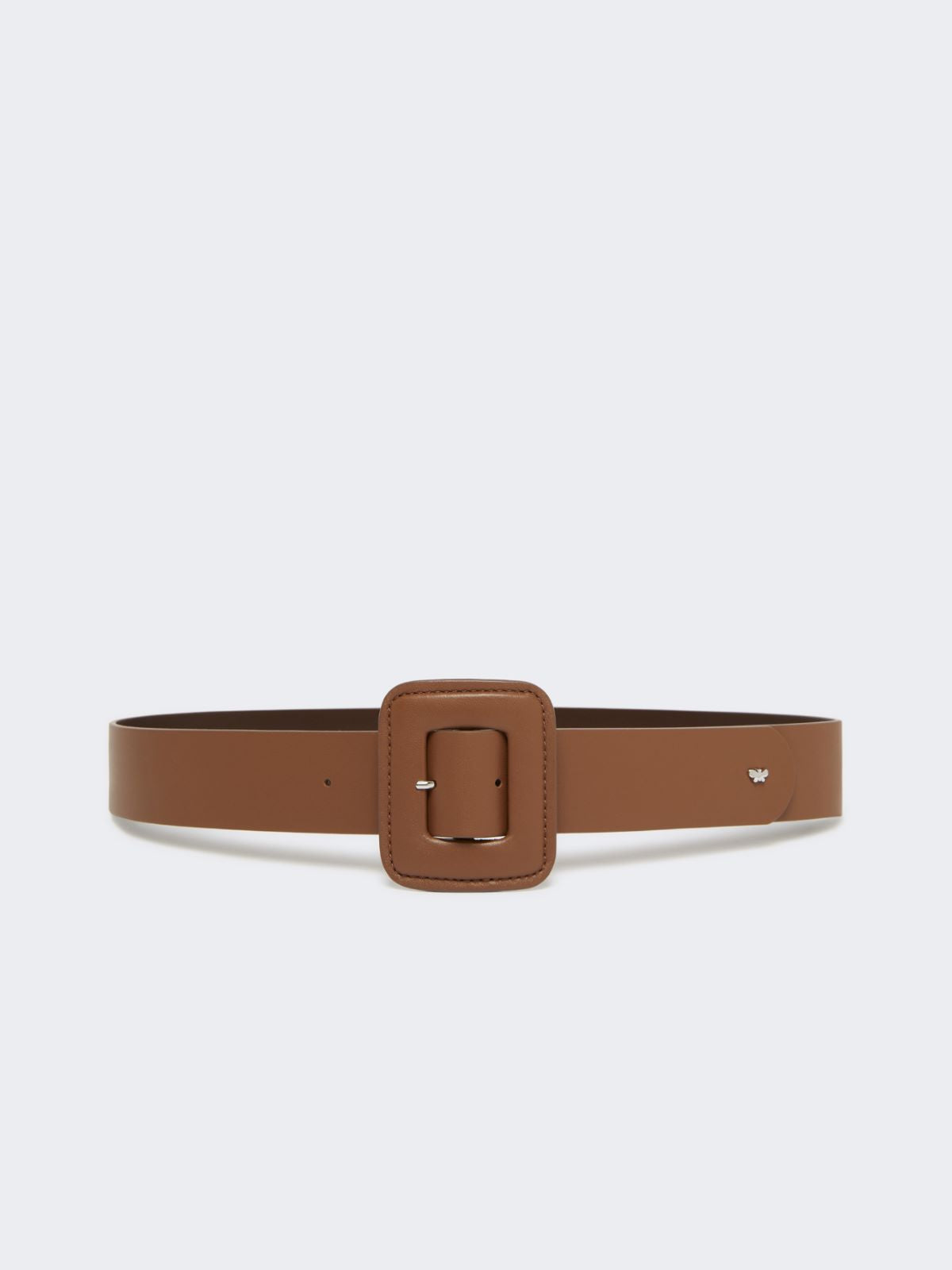 Max Mara Weekend Brio Nappaskind Bælte Tobacco