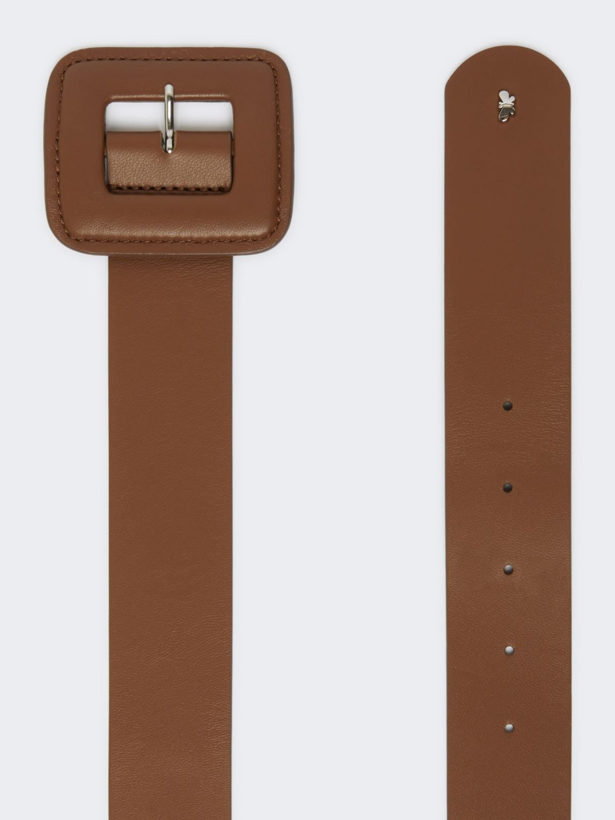 Max Mara Weekend Brio Nappaskind Bælte Tobacco