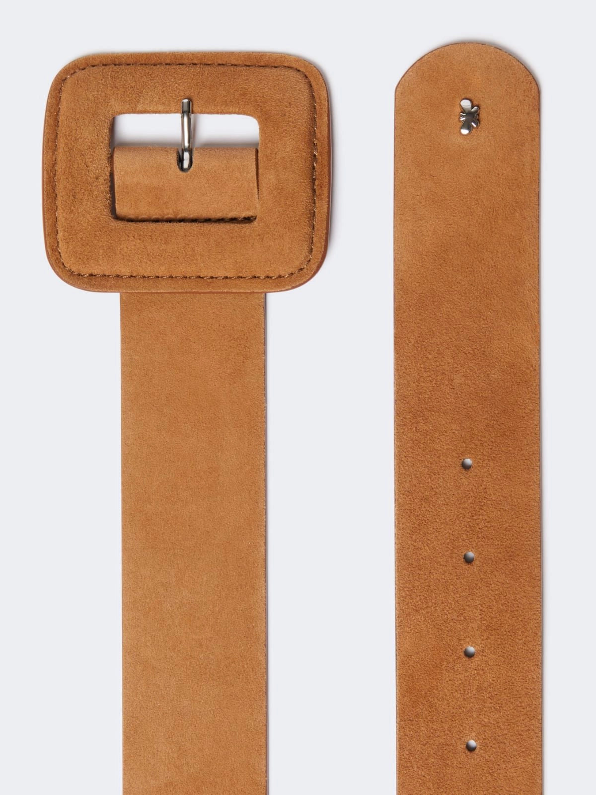 Max Mara Weekend Brio Ruskind Bælte Brown