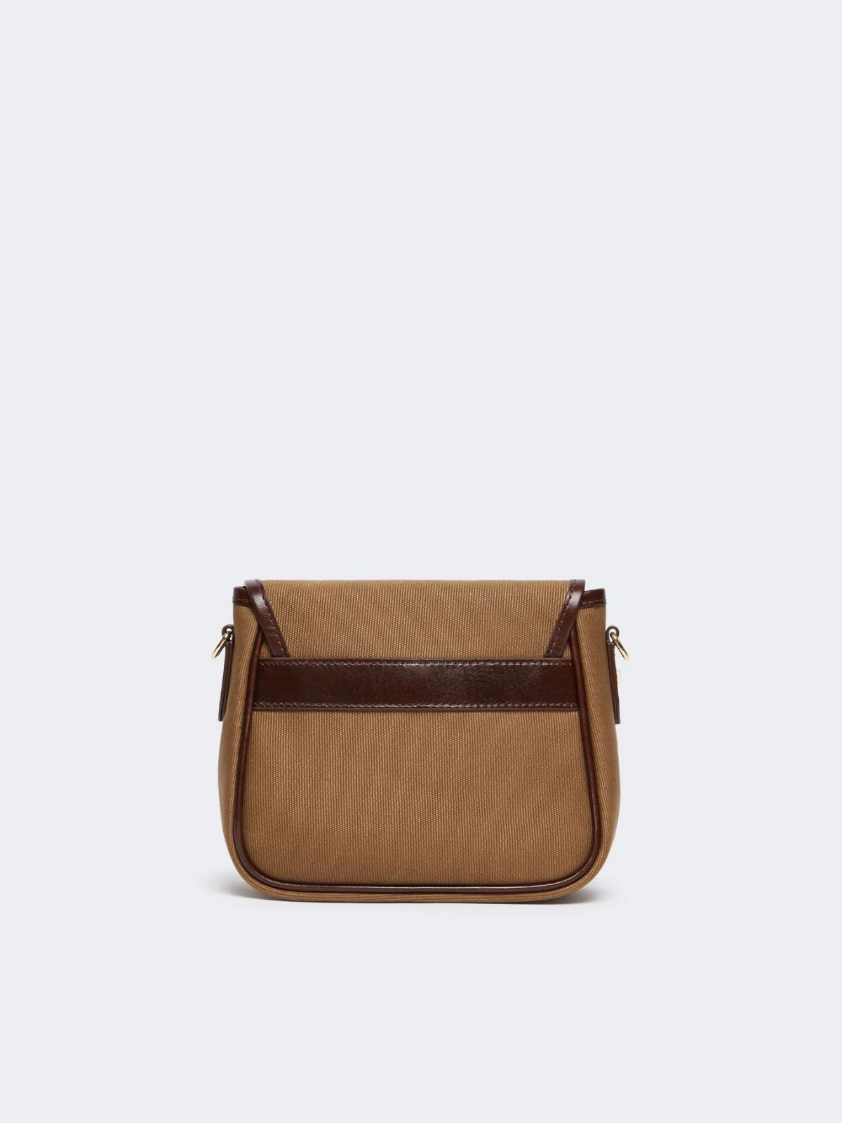 Max Mara Weekend Gap Kanvas og Læder Taske