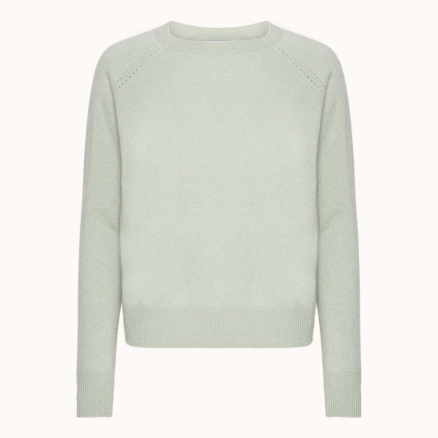 WUTH Pearl Cashmere Sweater Pistachio