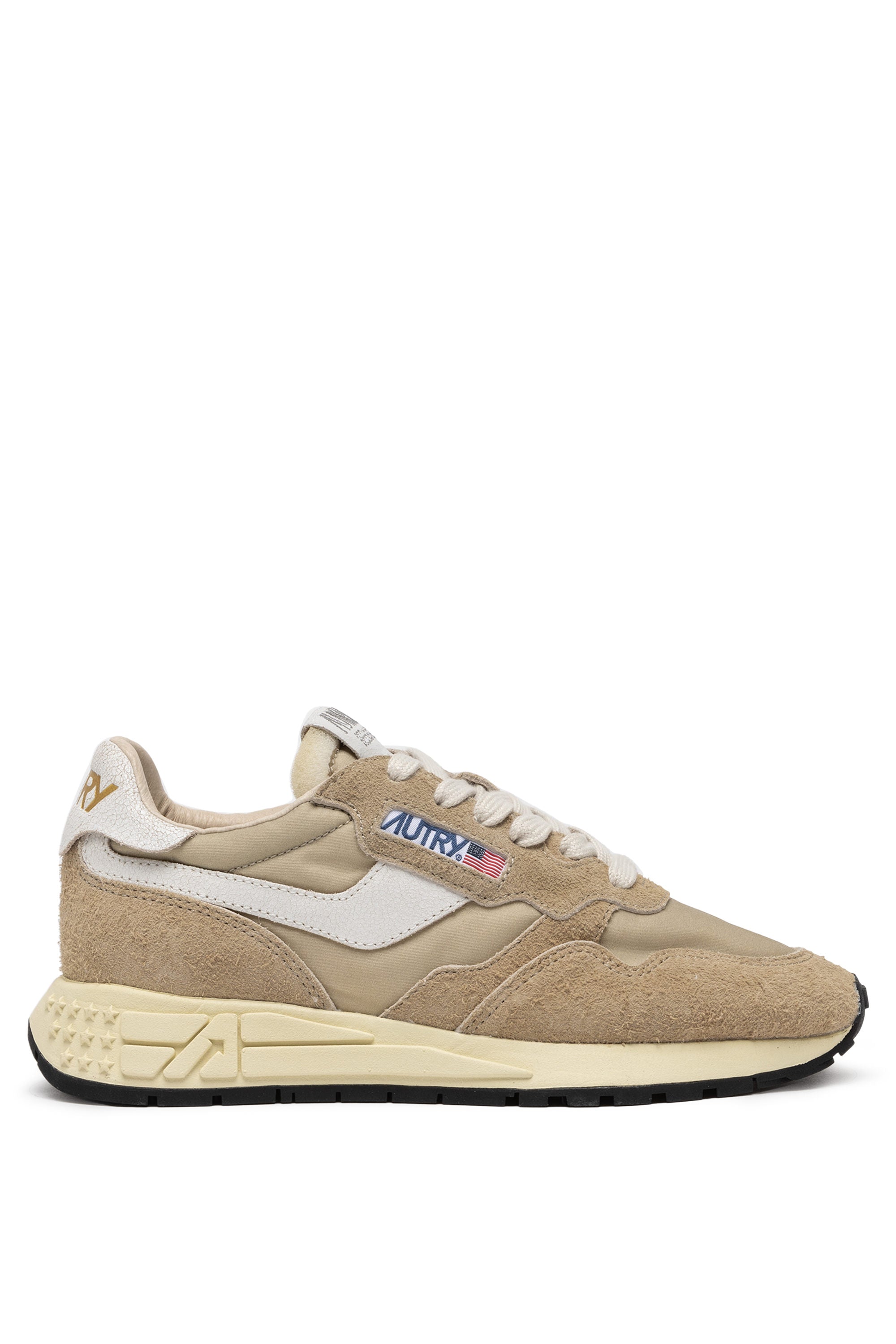 Autry Reelwind Ruskind Sneakers Beige