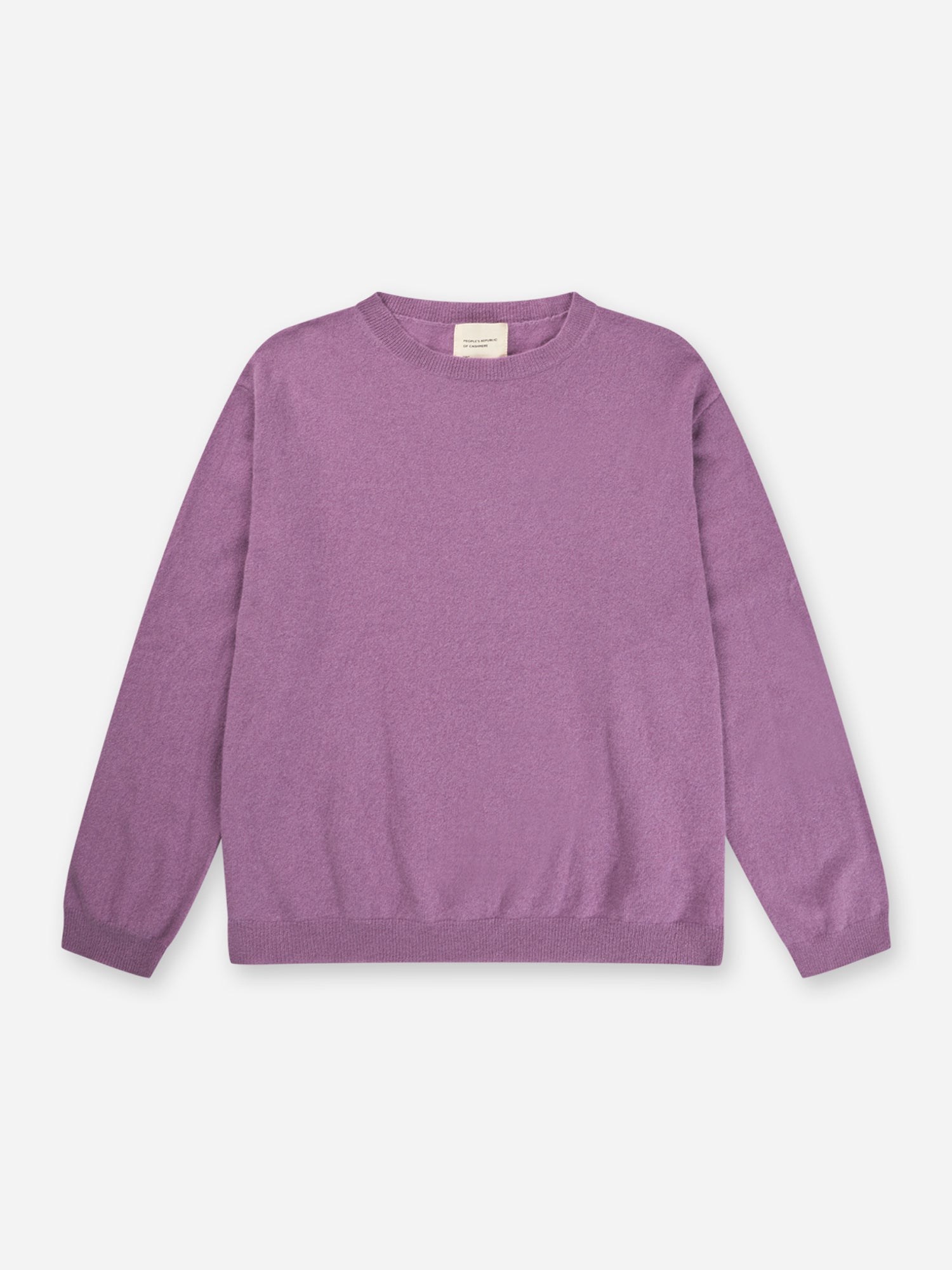 People´s Republic of Cashmere boxy o-neck sweater lilla