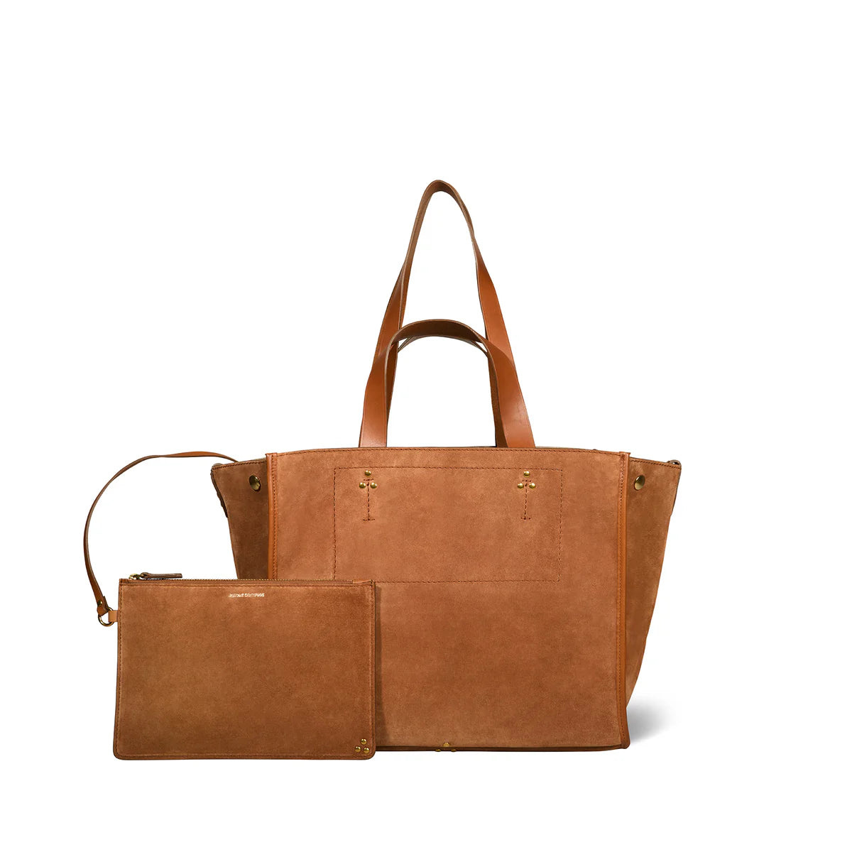 Jerome Dreyfuss Léon M Split Suede Caramel