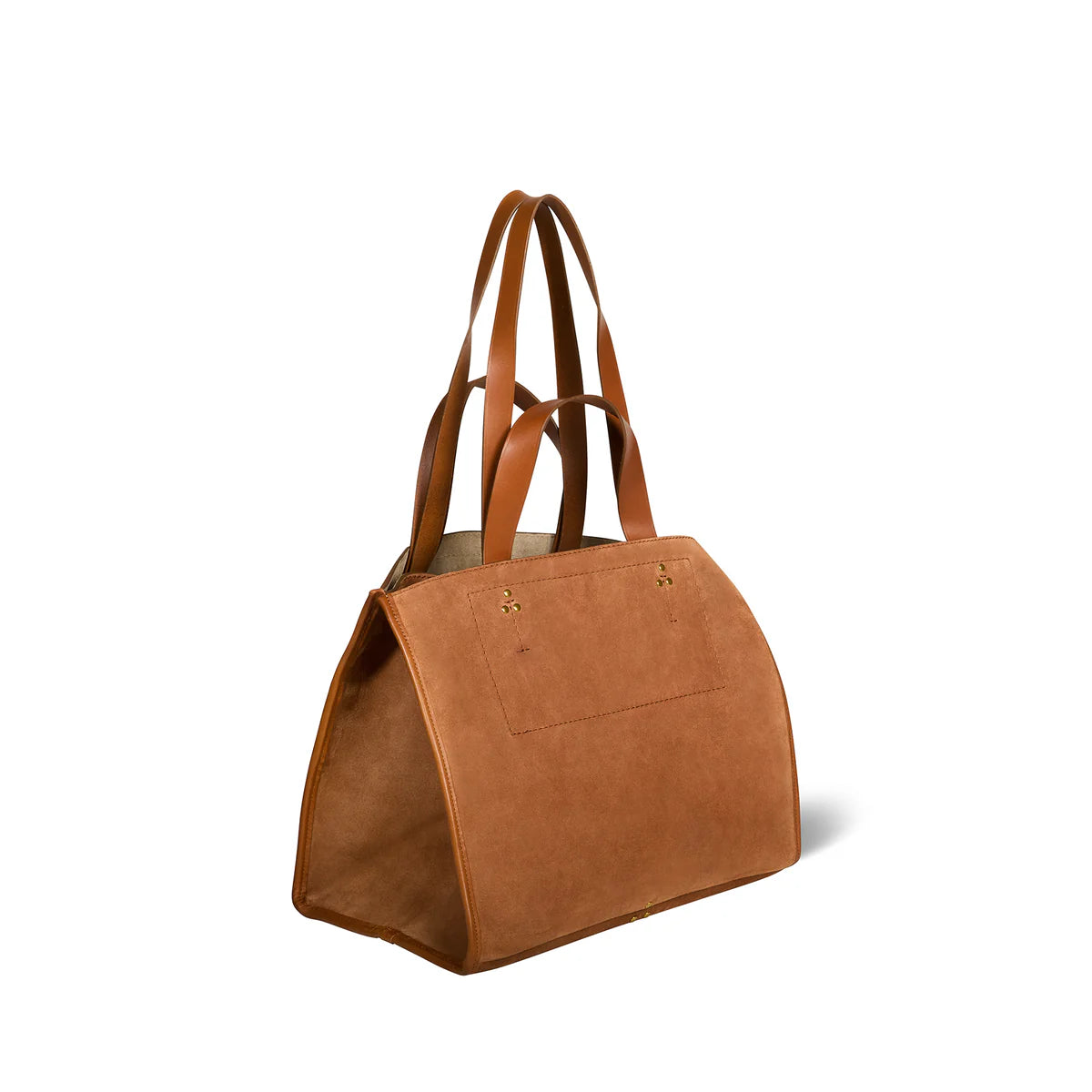 Jerome Dreyfuss Léon M Split Suede Caramel