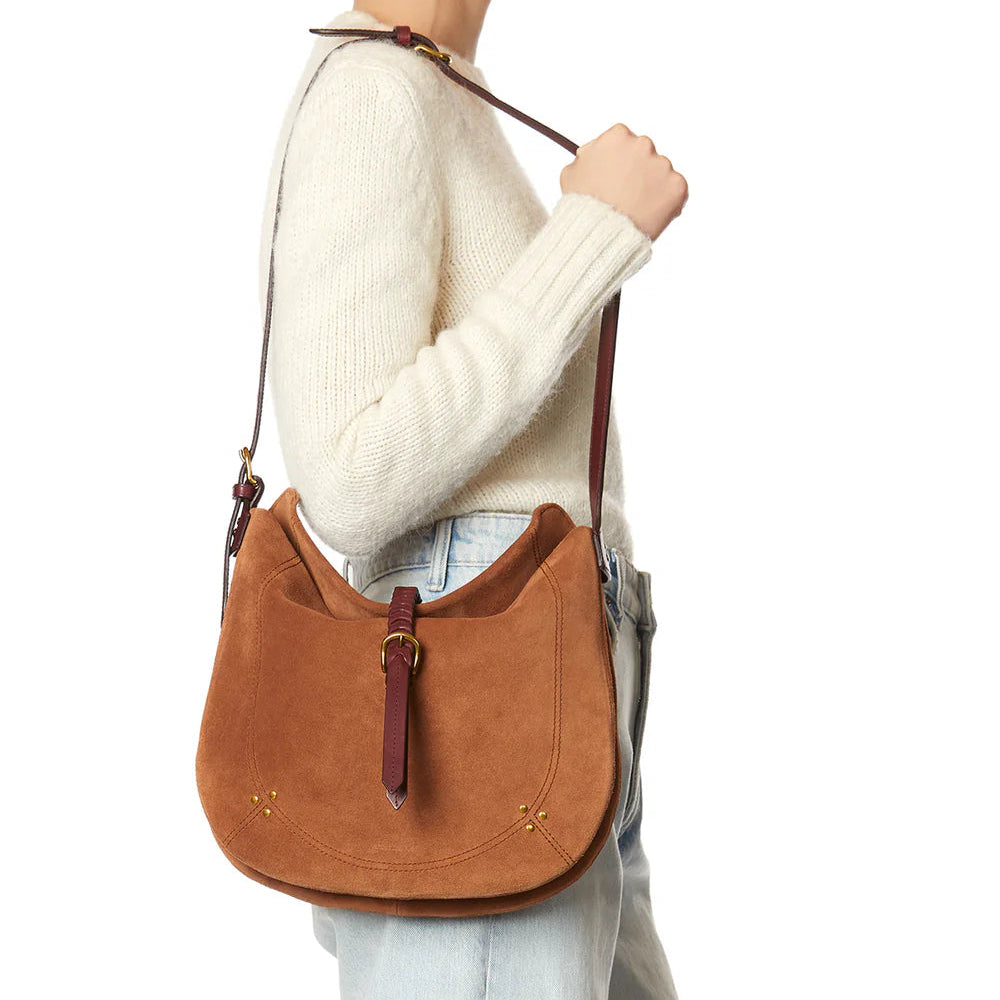 Jerome Dreyfuss Luis Split Suede Caramel