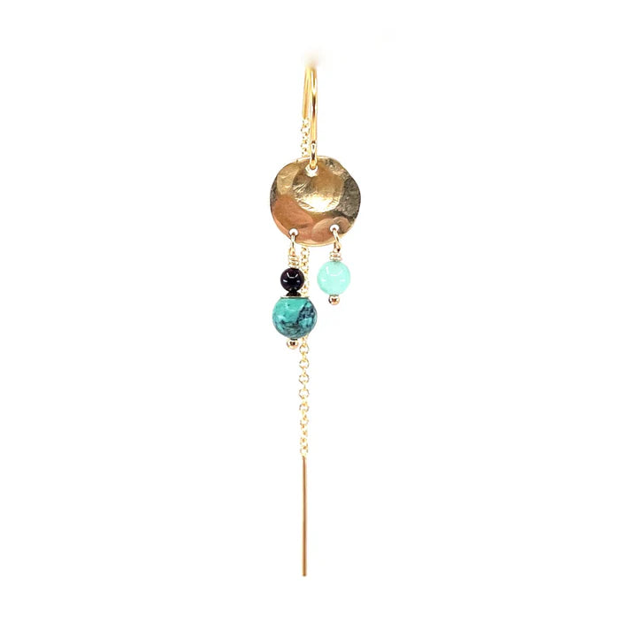 Leleah Ørering Falke Turquoise Mix
