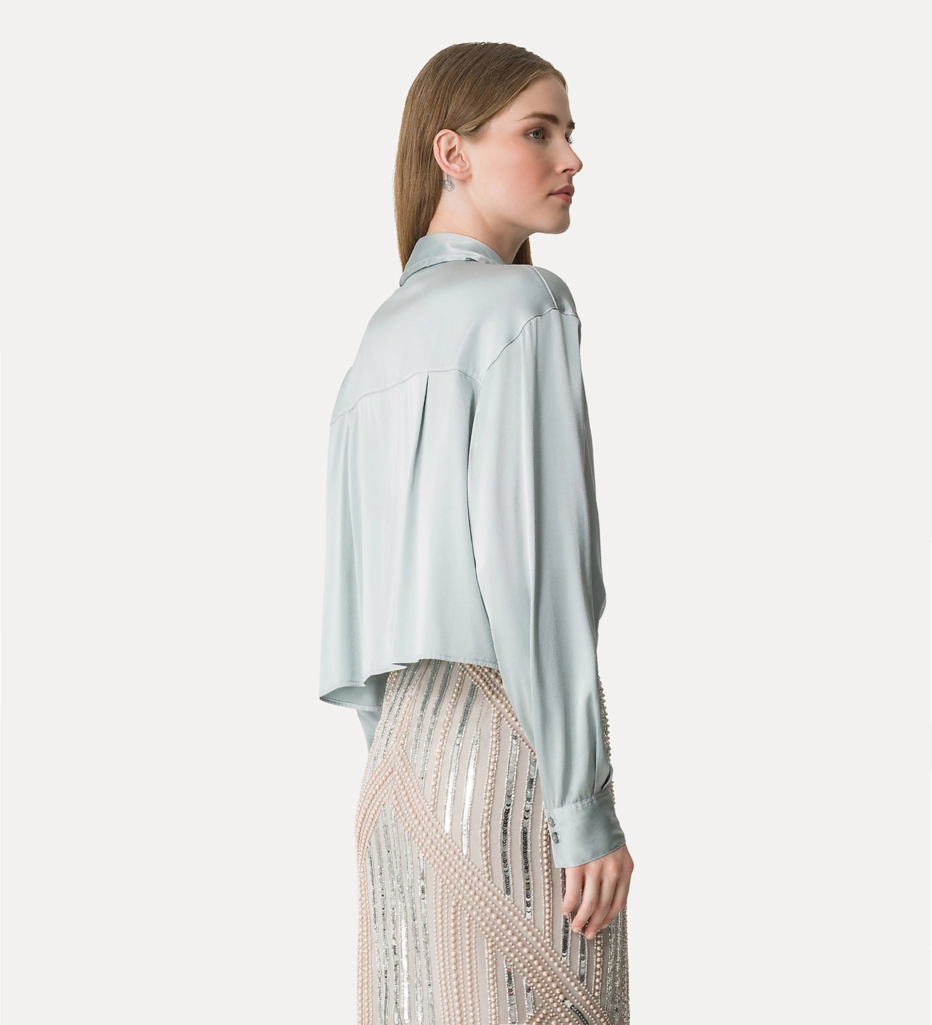 Forte Forte 14372 Silke Skjorte Pearl