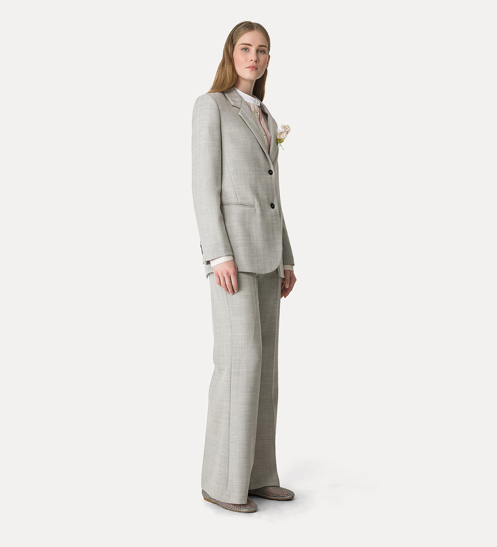 Forte Forte 14322 New Wool Jacket Pearl