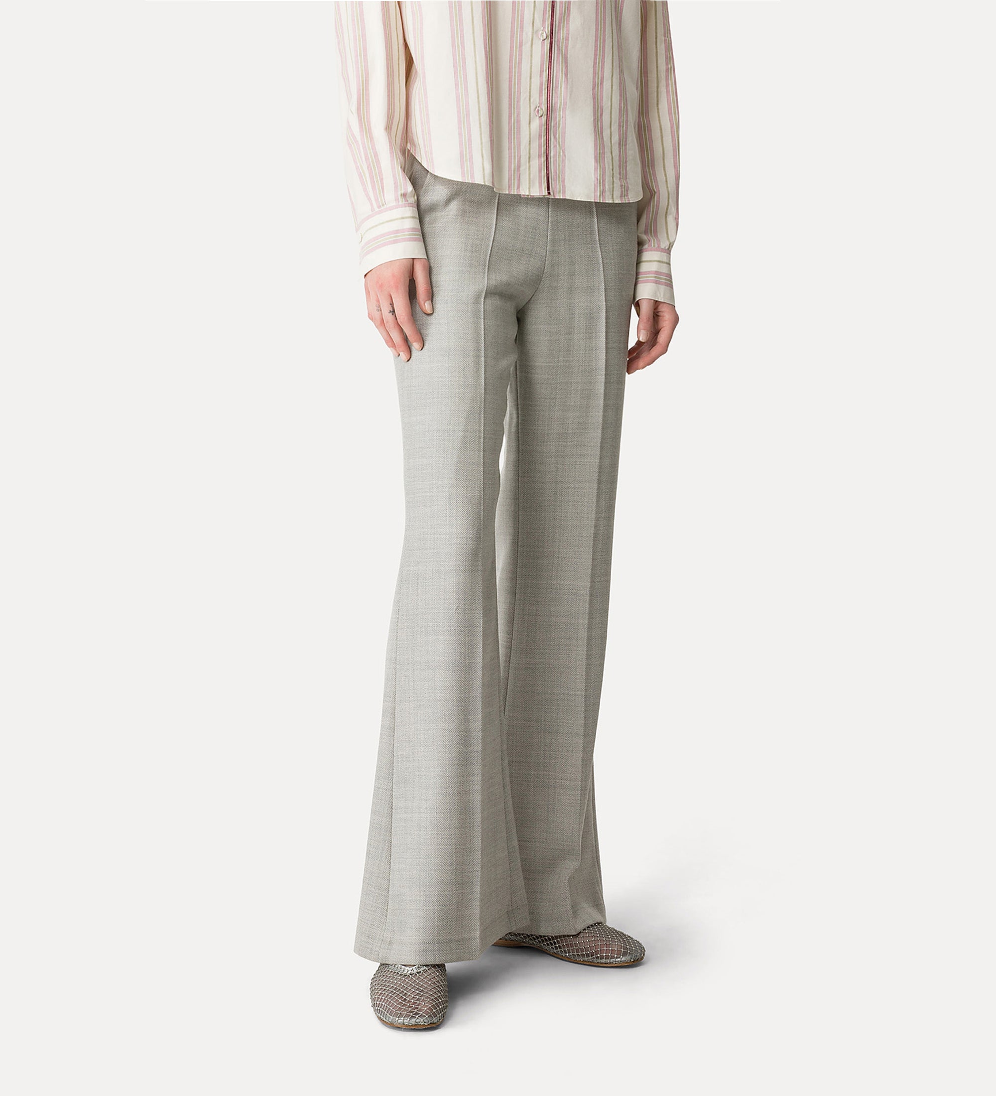Forte Forte 14323 New Wool Pants Pearl