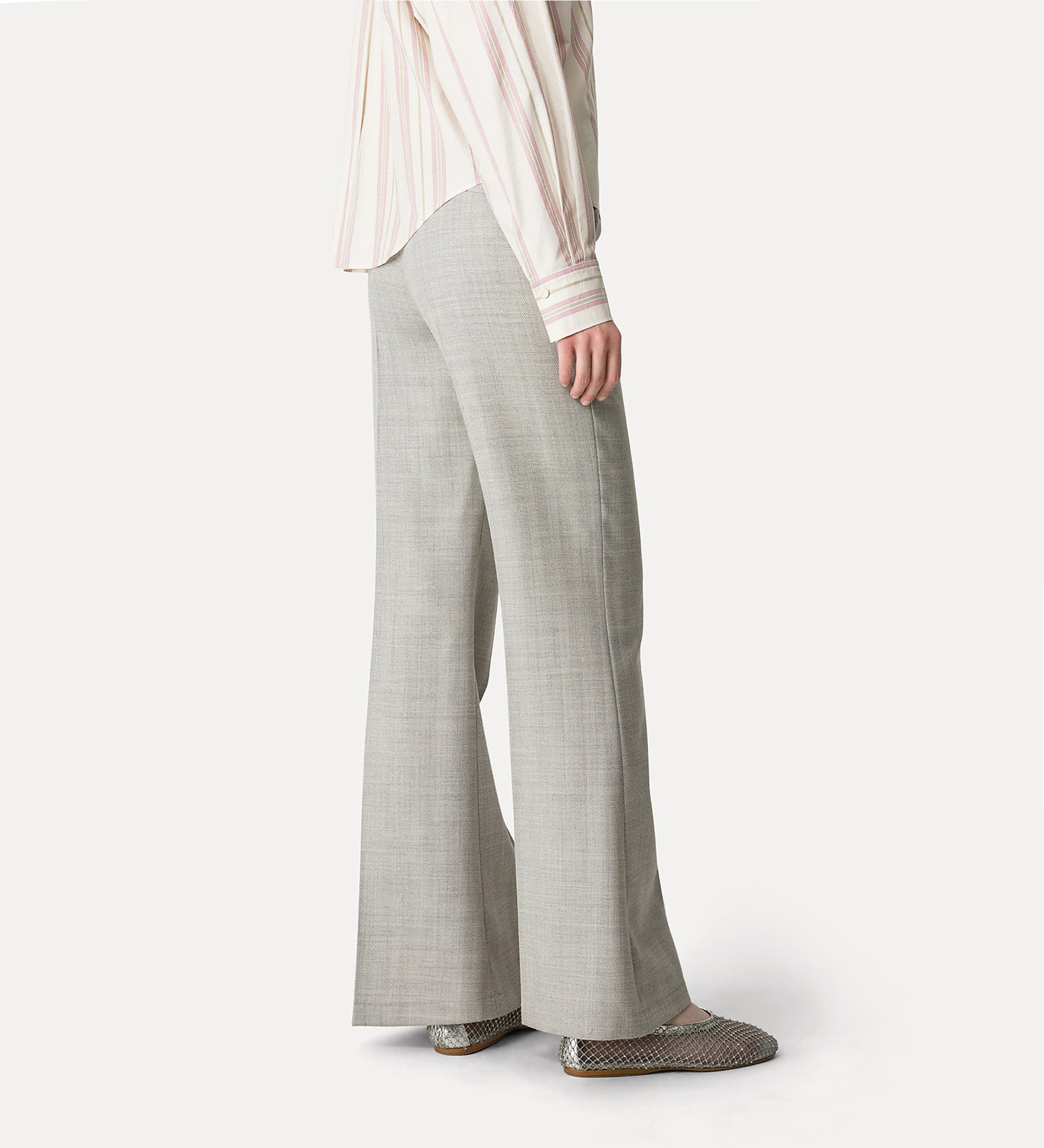 Forte Forte 14323 New Wool Pants Pearl
