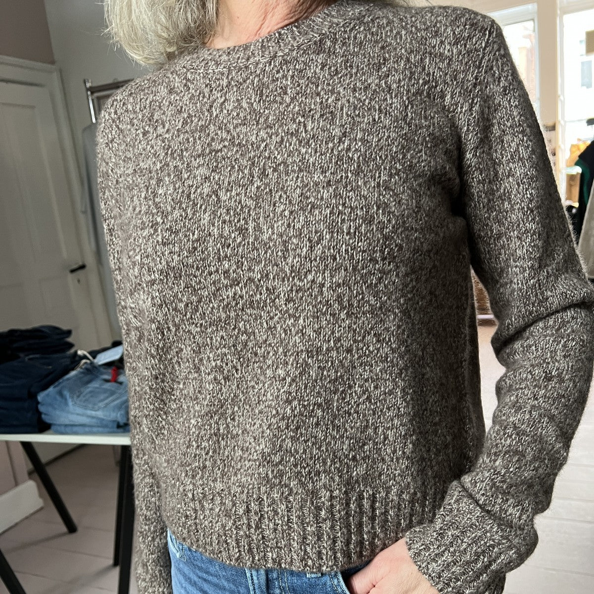 Lisa Yang Mira sweater soft wood