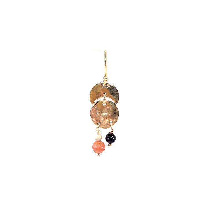 Leleah Ørering Rusa Red Malachite Mix