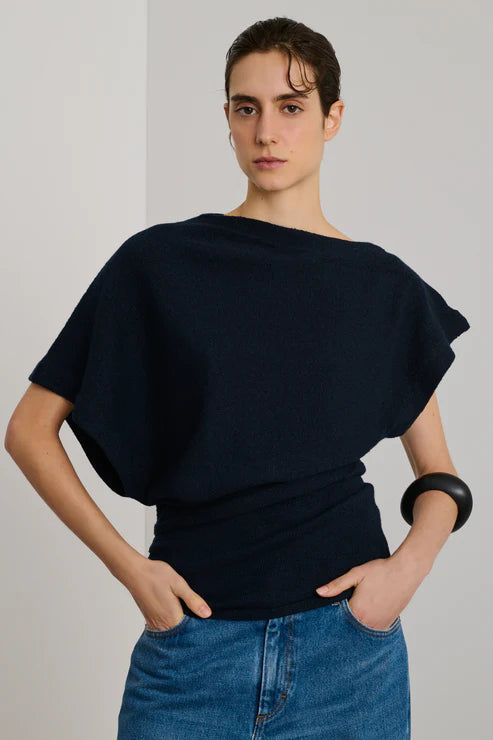 Soeur Dalina Kortærmet Sweater Dark Navy